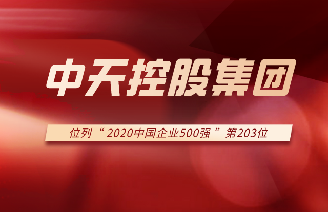 918博天堂集团列2020中国企业500强第203位！